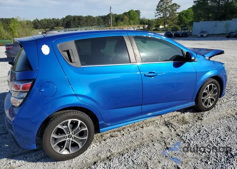 2020 Chevrolet Sonic Lt z USA, uszkodzony, nr VIN 1G1JD6SB9L4112487